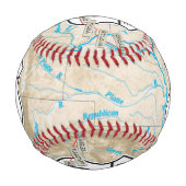 Fügen Sie Ihre Fotos rt 66 Baseball hinzu (Vorderseite)