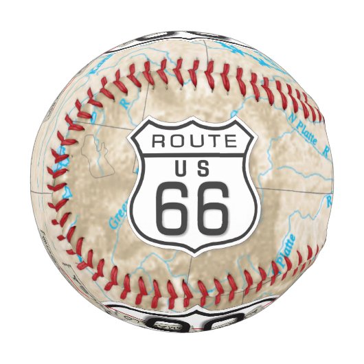 Fügen Sie Ihre Fotos rt 66 Baseball hinzu (Vorderseite Links)