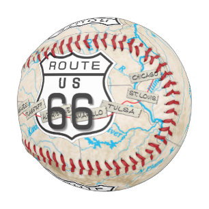 Fügen Sie Ihre Fotos rt 66 Baseball hinzu