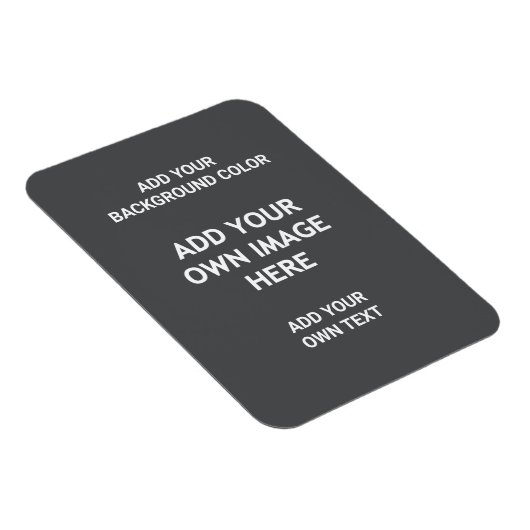 Fügen Sie Ihre Hintergrundfarbe, Ihr Bild, Ihren T Magnet (Rechte Seite)