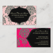 Fügen Sie Ihre Hintergrundfarbe, Imitat silber Dam Visitenkarte (Vorne/Hinten)