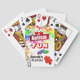 Fügen Sie Ihre Kinder Namen Fahrradkarten hinzu Spielkarten