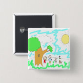 Fügen Sie Ihre Kinderarbeit hinzu Button (Vorne & Hinten)