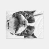 Fügen Sie Ihre Lieblings-Foto-Fleecefelder hinzu Fleecedecke (Vorderseite (Horizontal))