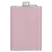 Fügen Sie Ihre Logo-Business individuell anpassbar Flachmann (Rückseite)