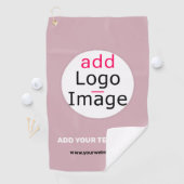 Fügen Sie Ihre Logo-Business individuell anpassbar Golfhandtuch (Insitu)