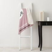 Fügen Sie Ihre Logo-Business individuell anpassbar Sherpadecke (Beispiel)