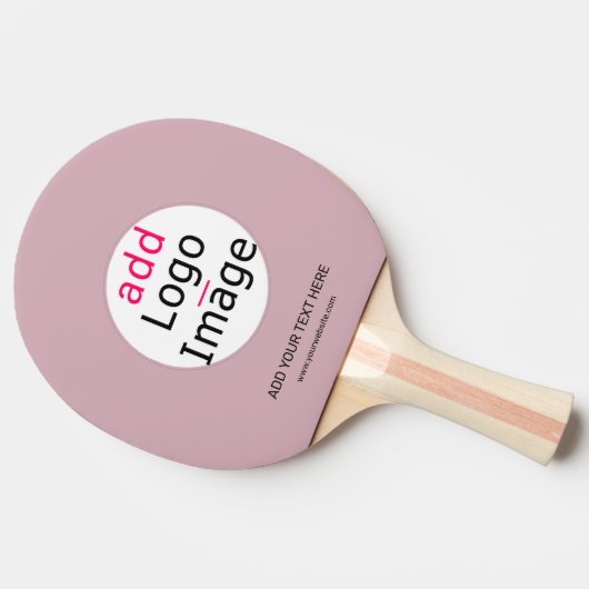 Fügen Sie Ihre Logo-Business individuell anpassbar Tischtennis Schläger (Seitenansicht)