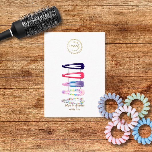 Fügen Sie Ihre Logo-Haarschnitt-Barrett-Anzeige we Visitenkarte