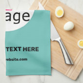 Fügen Sie Ihre Logo-Promo individuell anpassbare M Geschirrtuch (Viertel Falte)