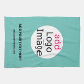 Fügen Sie Ihre Logo-Promo individuell anpassbare M Geschirrtuch (Horizontal)