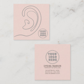 Fügen Sie Ihre Logo-Schmuck-Ohrringe Cream-Display Telefonnummerkarte