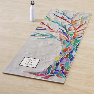 Fügen Sie Ihre Logo-Struktur Yogamatte