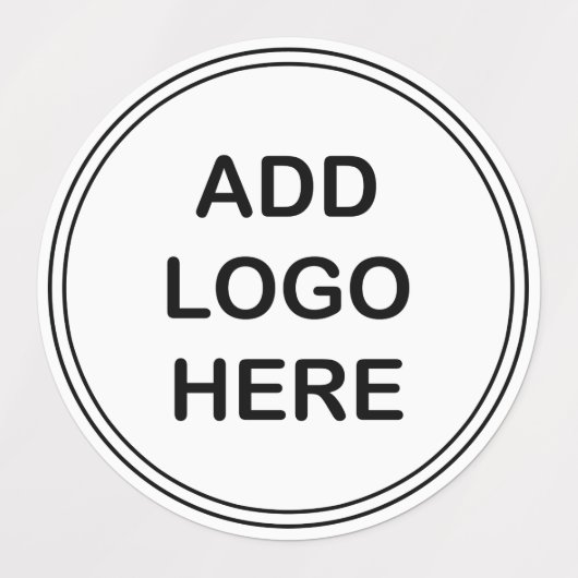 Fügen Sie Ihre Logo-Waterproof-Aufkleber-Etiketten Etiketten (Design 1)