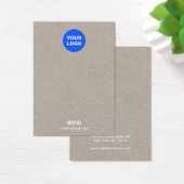 Fügen Sie Ihre Logokombination mit schwarzer Anzei (Schreibtisch)