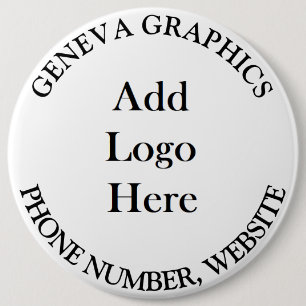 Fügen Sie Ihre Logos und Geschäftsinformationen in Button