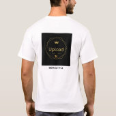 Fügen Sie Ihre Logos und Textdesigns für Unternehm T-Shirt (Rückseite)