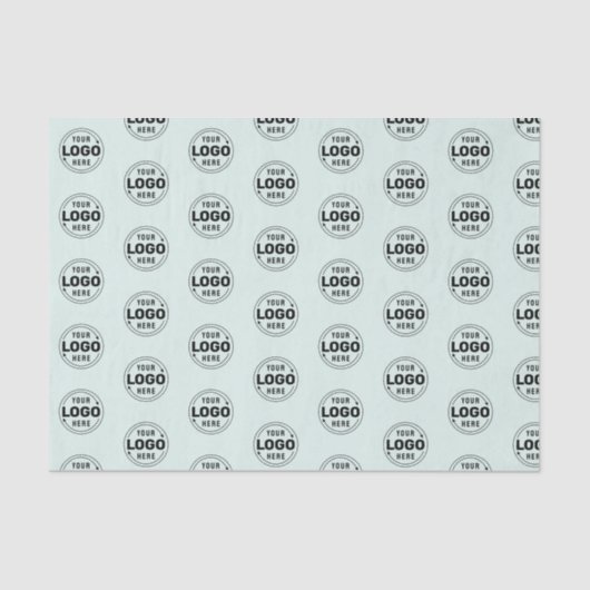 Fügen Sie Ihre Logoverpackung für eigene Markenbez Seidenpapier (Vorderseite)