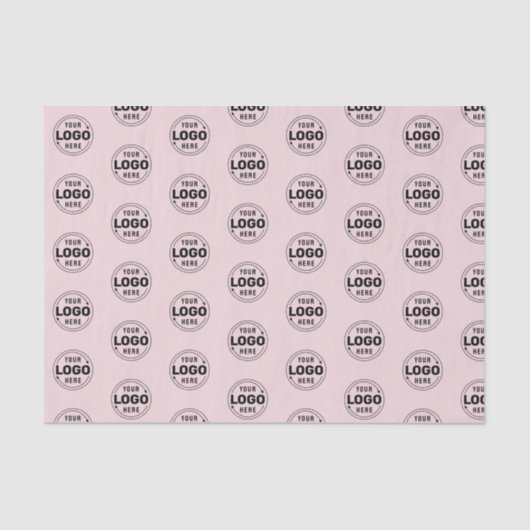 Fügen Sie Ihre Logoverpackung für eigene Markenbez Seidenpapier (Vorderseite)