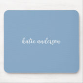 Fügen Sie Ihre Minimal-Monogramm für den vollen Na Mousepad (Vorne)