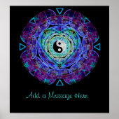 Fügen Sie Ihre Nachricht hier hinzu. Poster (Vorne)