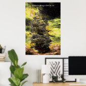 Fügen Sie Ihre Nachricht hinzu, Segelschiff in ein Poster (Heimbüro)