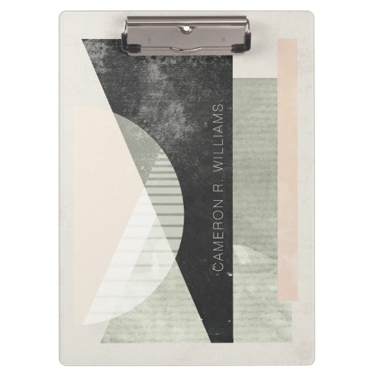 Fügen Sie Ihre Namens| Außenseite in VI hinzu Klemmbrett (Vorderseite)