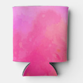 Fügen Sie Ihre Namensfarben in Rosa hinzu Dosenkühler (Vorderseite)