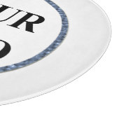 Fügen Sie Ihre Personalisierten Platinenblöcke hin Schneidebrett (Ecke)