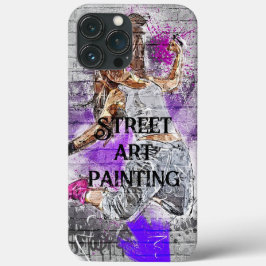 Fügen Sie Ihre Text Street Art Malerei Cool künstl Case-Mate iPhone Hülle