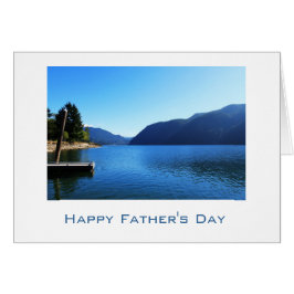 Fügen Sie Ihre Vatertagskarte hinzu. Foto Landscha