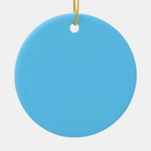 Fügen Sie Ihrem Baum Charm mit fröhlichem Keepake  Keramik Ornament (Vorne)