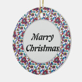 Fügen Sie Ihrem Baum Charm mit fröhlichem Keepake  Keramik Ornament (Links)