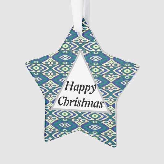 Fügen Sie Ihrem Baum Charm mit fröhlichem Keepake Ornament (Vorderseite)