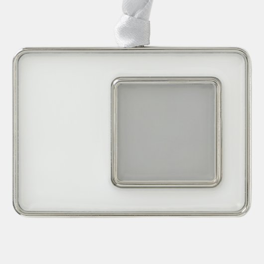 Fügen Sie Ihrem Baum Charm mit fröhlichem Keepake Rahmen-Ornament Silber (Vorderseite)