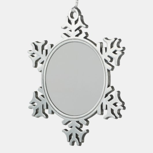 Fügen Sie Ihrem Baum Charm mit fröhlichem Keepake Schneeflocken Zinn-Ornament (Rechts)