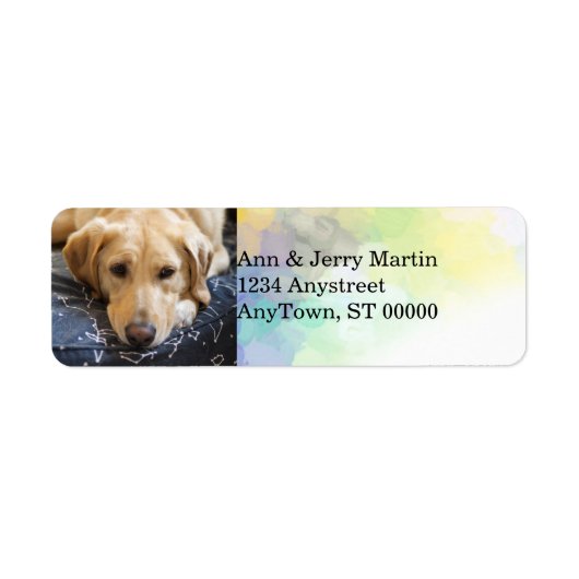 Fügen Sie Ihrem Foto einen Hund mit Wasserfarbe un (Vorne)