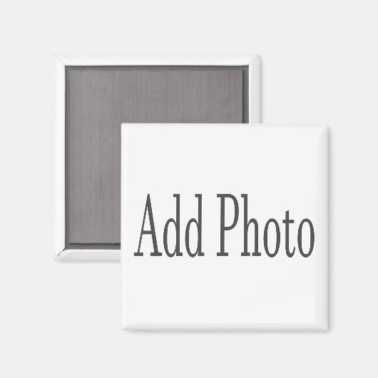 Fügen Sie Ihrem Foto einen runden oder quadratisch Magnet (Vorderseite/Rückseite)