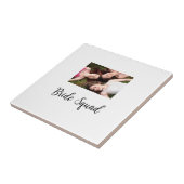 Fügen Sie Ihrem Foto Name Brautjungfrau Truppe Par Fliese (Seite)