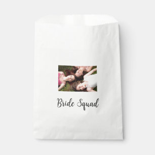 Fügen Sie Ihrem Foto Name Brautjungfrau Truppe Par Geschenktütchen