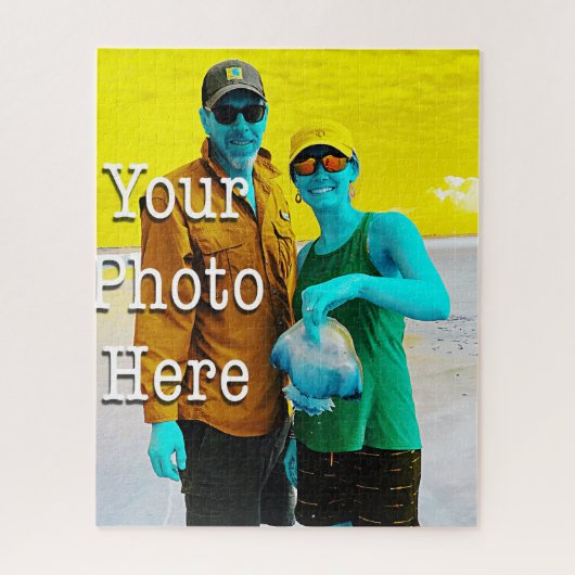 Fügen Sie Ihrem Foto Personalisierte Rätsel-Größe Puzzle (Vertikal)