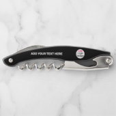 Fügen Sie Ihrem Logo Business Chic individuell anp Kellnermesser (Rückseite)
