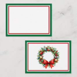 Fügen Sie Ihrem Weihnachtsgeschenk eine persönlich Mitteilungskarte