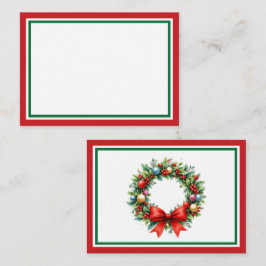 Fügen Sie Ihrem Weihnachtsgeschenk eine persönlich Mitteilungskarte