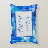 FÜGEN SIE IHREN BABY-NAMEN HINZU oder behielt: "We Dekokissen (Vorderseite(Vertikal))