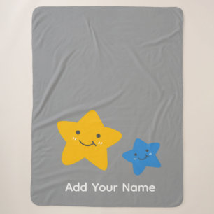 Fügen Sie Ihren Babynamen Sherpa Blanket Thread hi Sherpadecke