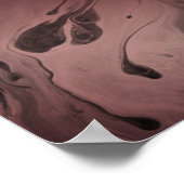 Fügen Sie Ihren benutzerdefinierten Text auf Rose  Poster (Ecke)