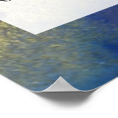 Fügen Sie Ihren benutzerdefinierten Text Farbe Abs Poster (Ecke)