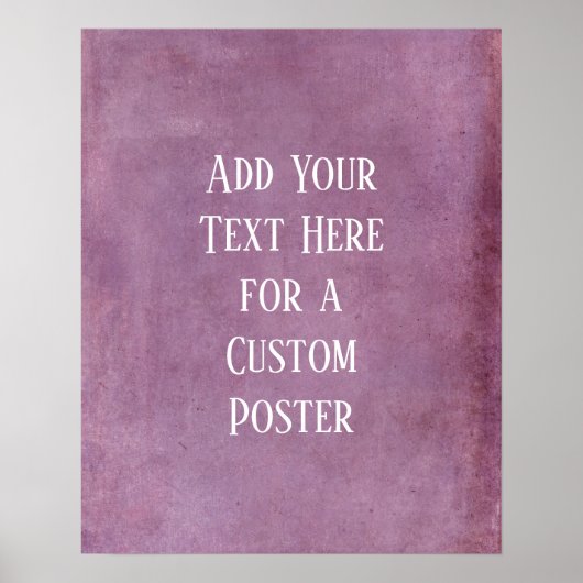 Fügen Sie Ihren benutzerdefinierten Text hinzu, fe Poster (Vorne)