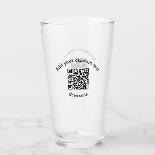 Fügen Sie Ihren benutzerdefinierten Text hinzu, sc Glas (Vorderseite)